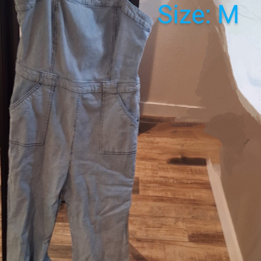 Women's Pinstripe Jumpsuit